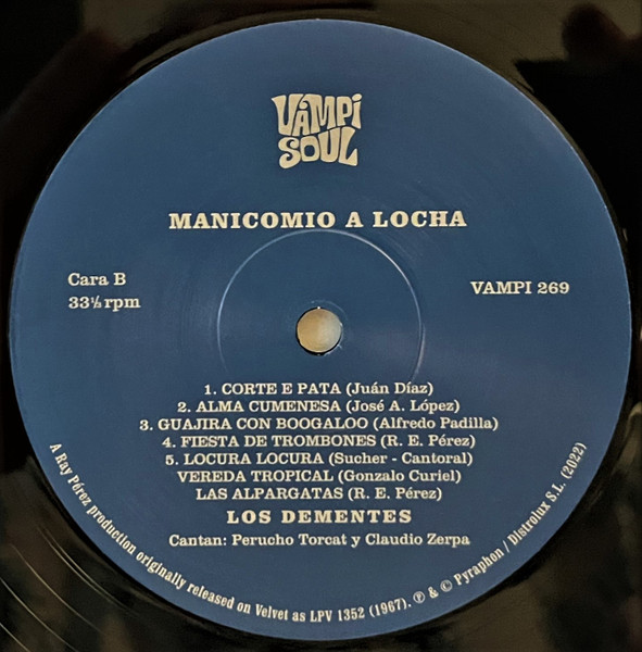 Los Dementes – Manicomio A Locha (LP)  