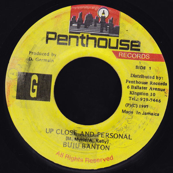 Buju Banton - Up Close And Personal (7'')