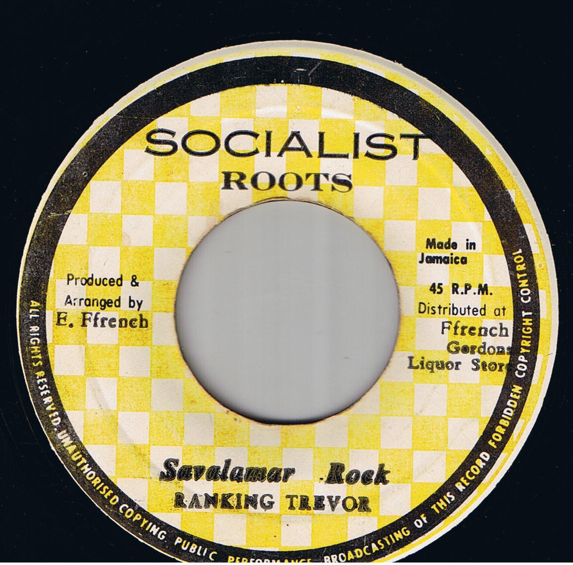 Ranking Trevor - Savalamar Rock / Version (7")