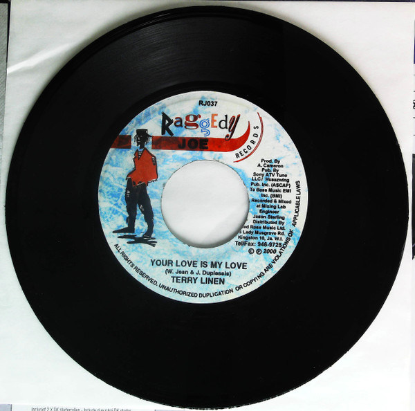 Terry Linen – Your Love Is My Love / P. Kastick / C. Birch & Michael Fletcher – (Version) (7")         