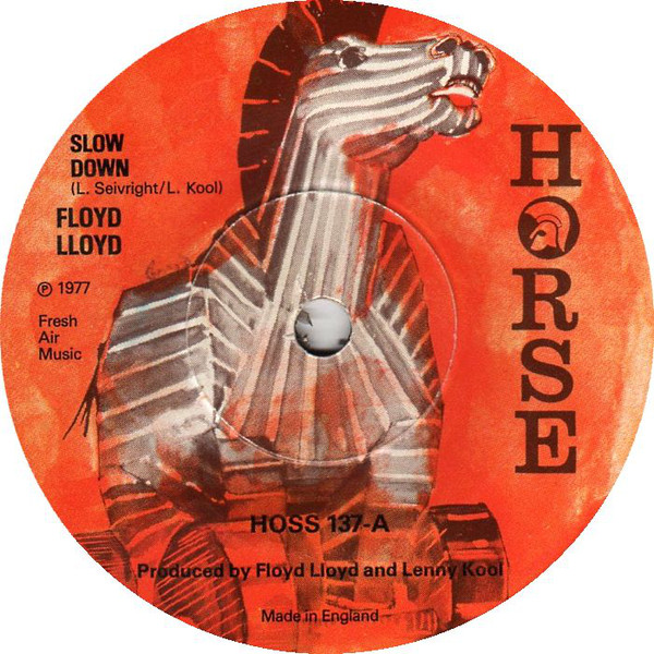 Floyd Lloyd - Slow Down / Version (7")