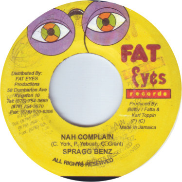 Spragga Benz / Kiprich – Nah Complain / Tashoye (7")                    