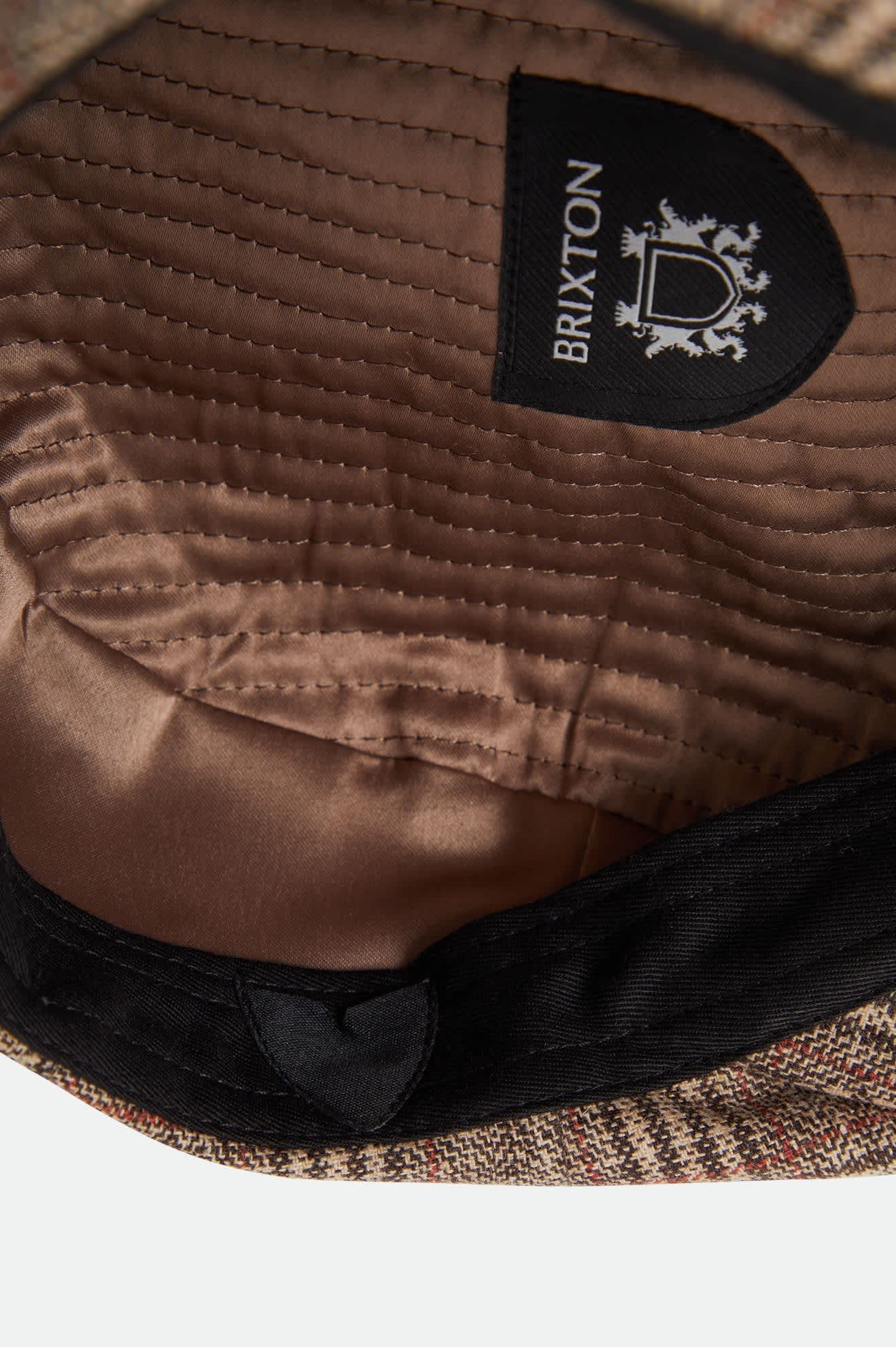 Brixton Brood Snap Cap (Brown/Tan/Red Plaid)