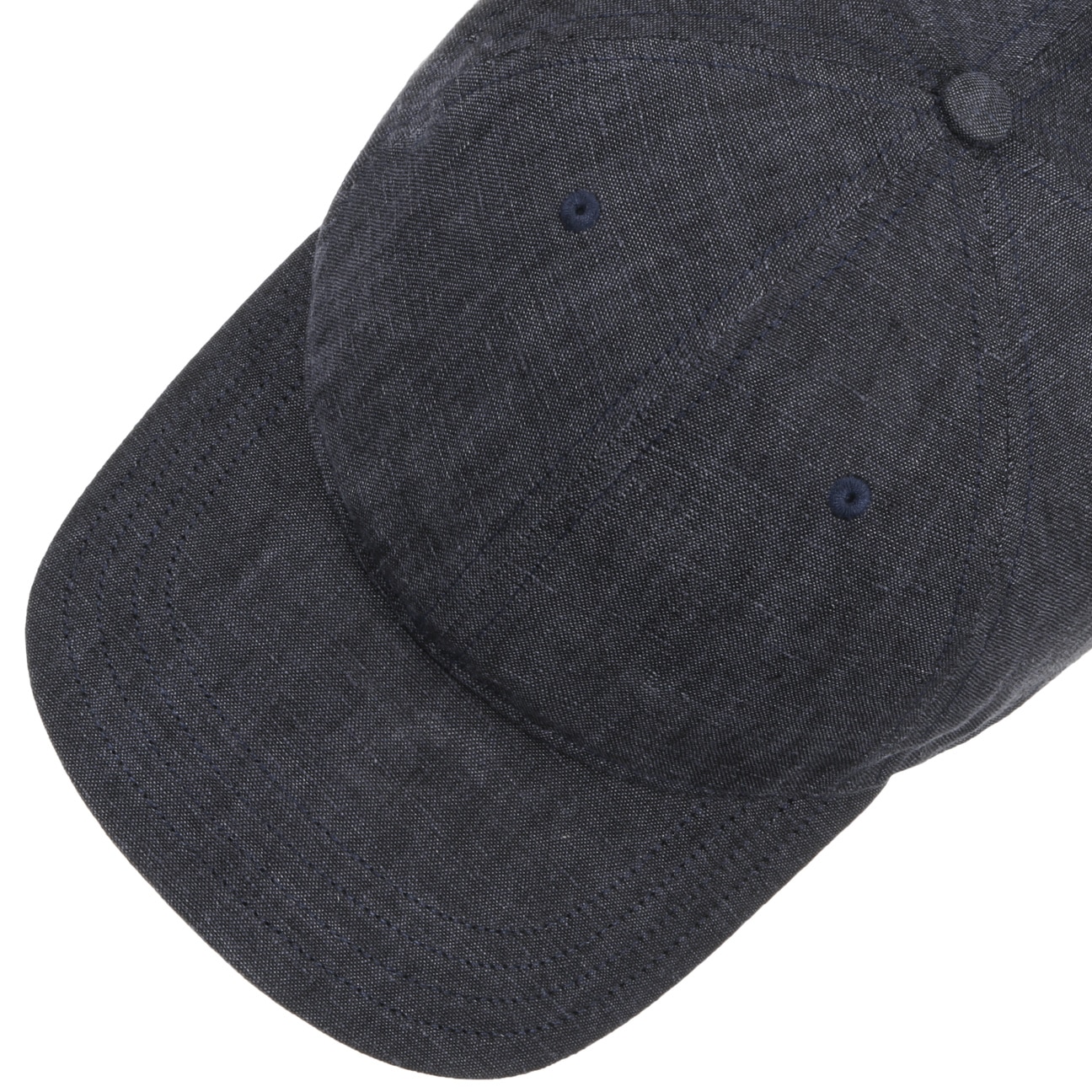 Stetson Sydell Linen Baseballcap Sydell (Anthrazit)