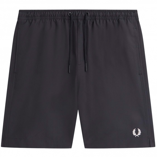 Fred Perry Classic Swim Short in Black 