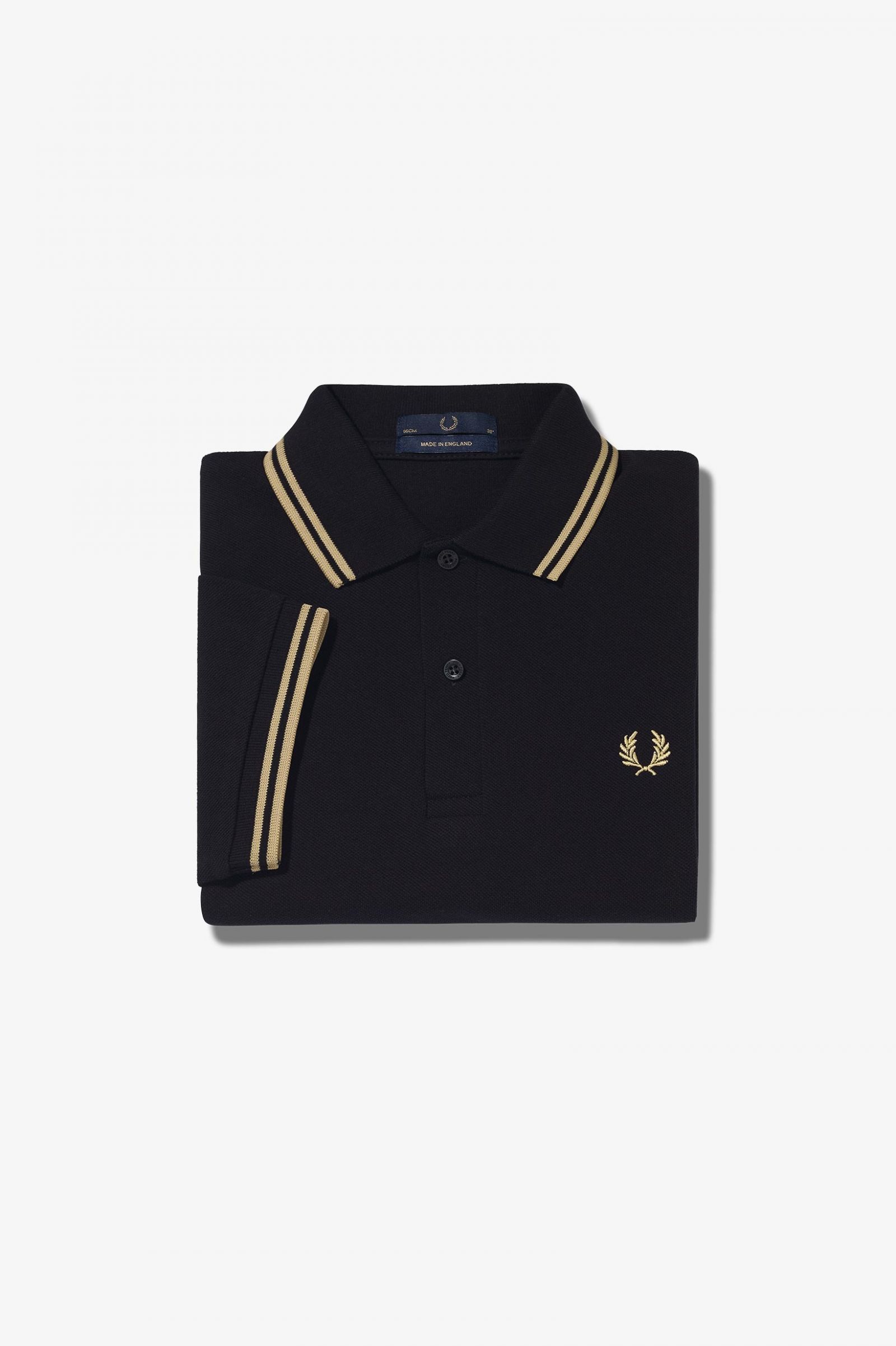 Fred Perry Twin Tipped Damen Polo Shirt Black Champion