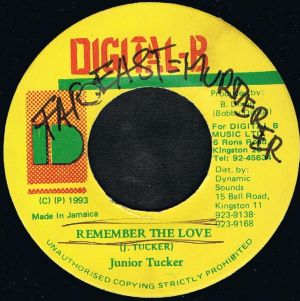 Junior Tucker - Remember The Love (7")