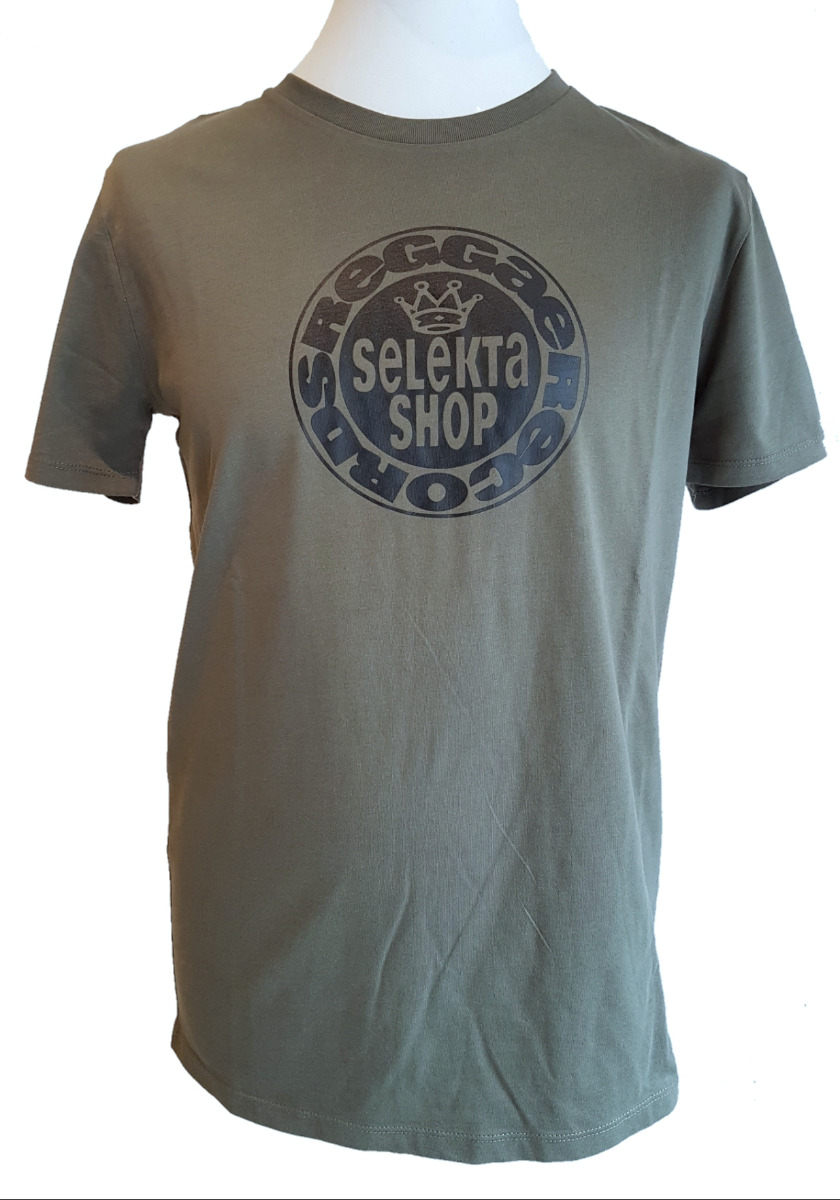 Selekta Black Logo T-Shirt Olive-S