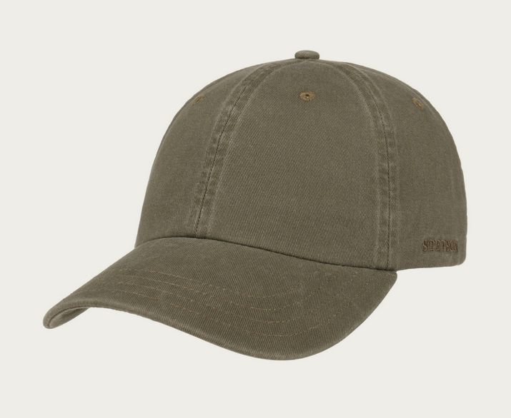 Stetson Rector Baseball Cap in Olive