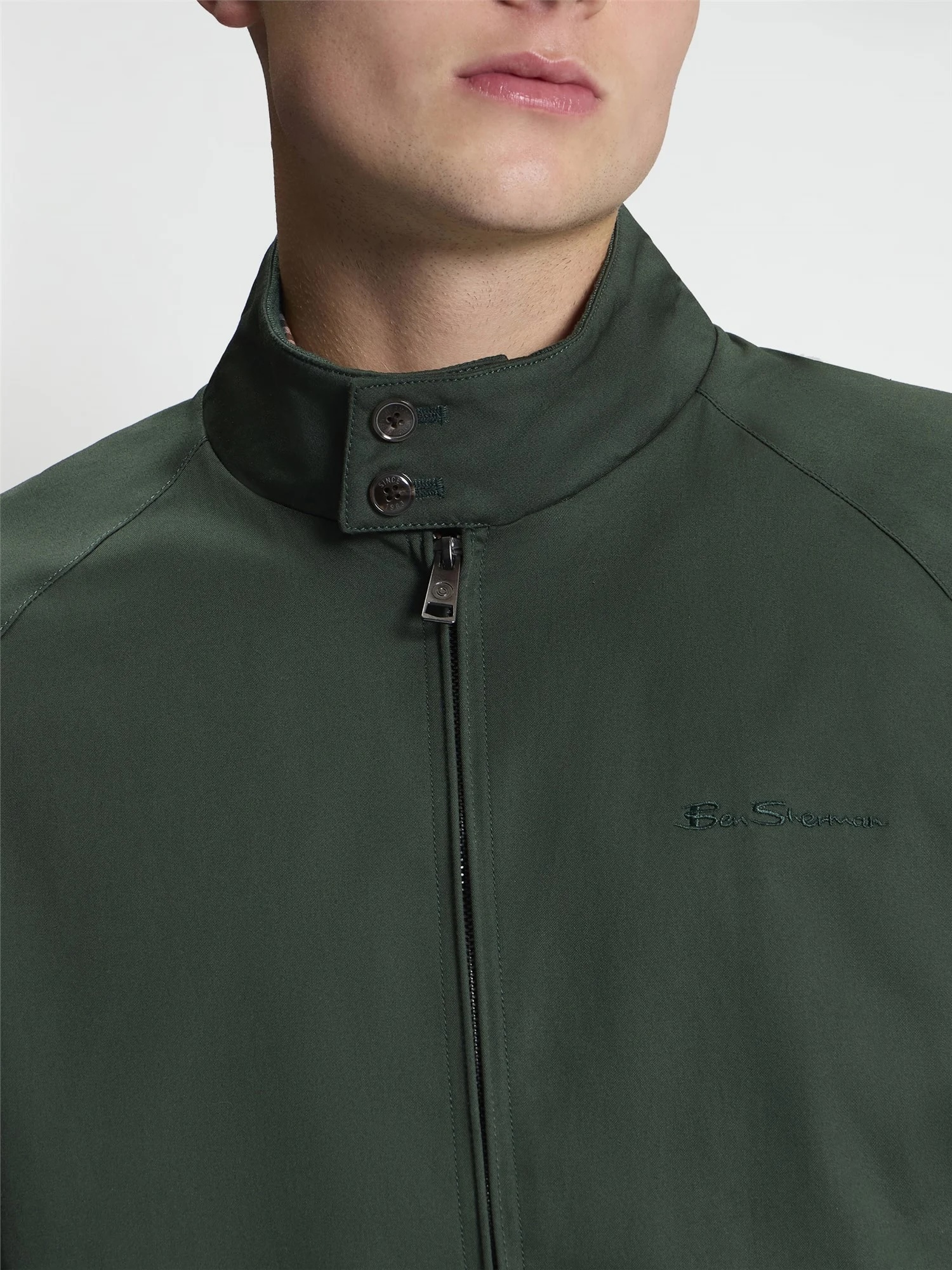 Ben Sherman Signature Harrington (Bottle Green)