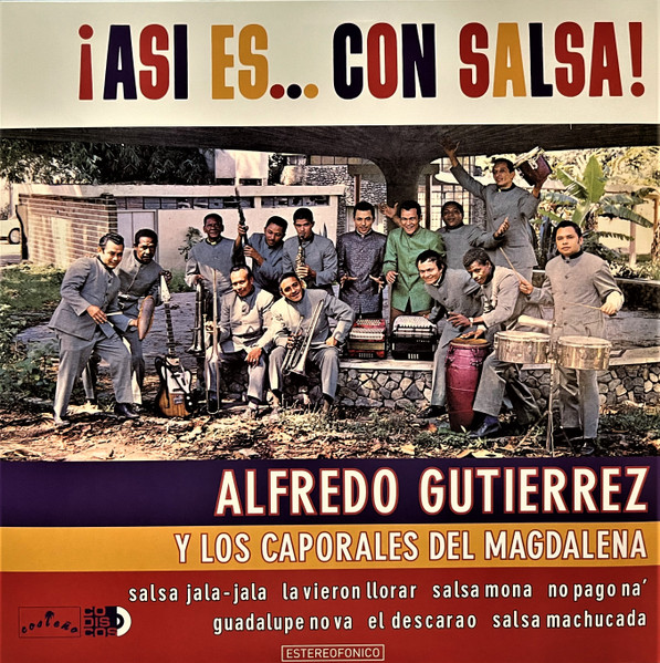 Alfredo Gutierrez, Los Caporales Del Magdalena – ¡Asi Es... Con Salsa! (LP)   