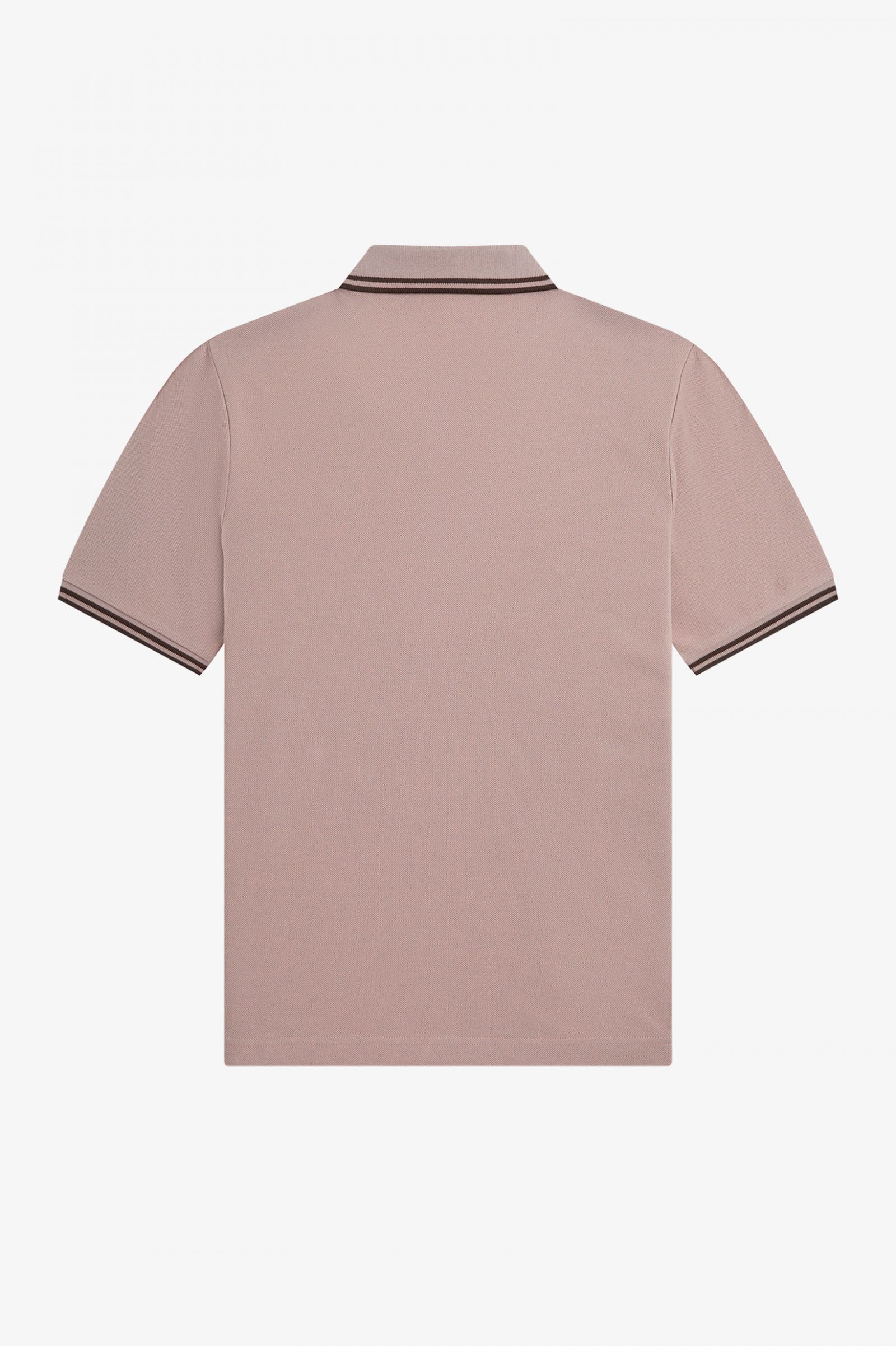 Fred Perry Twin Tipped Polo Shirt (Dark Pink)