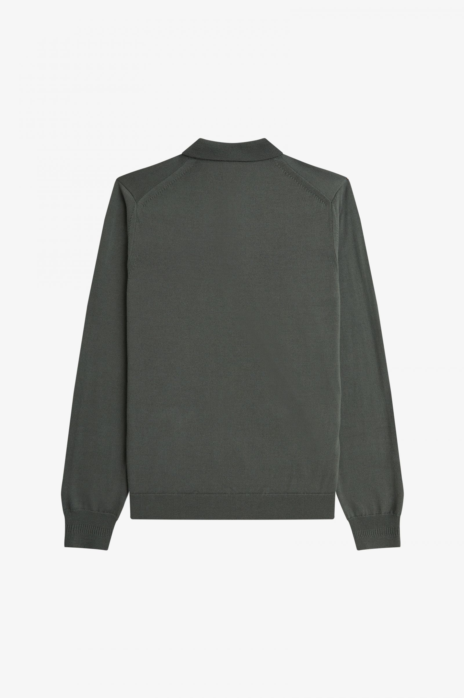 Fred Perry Classic Knitted Shirt (Field Green)