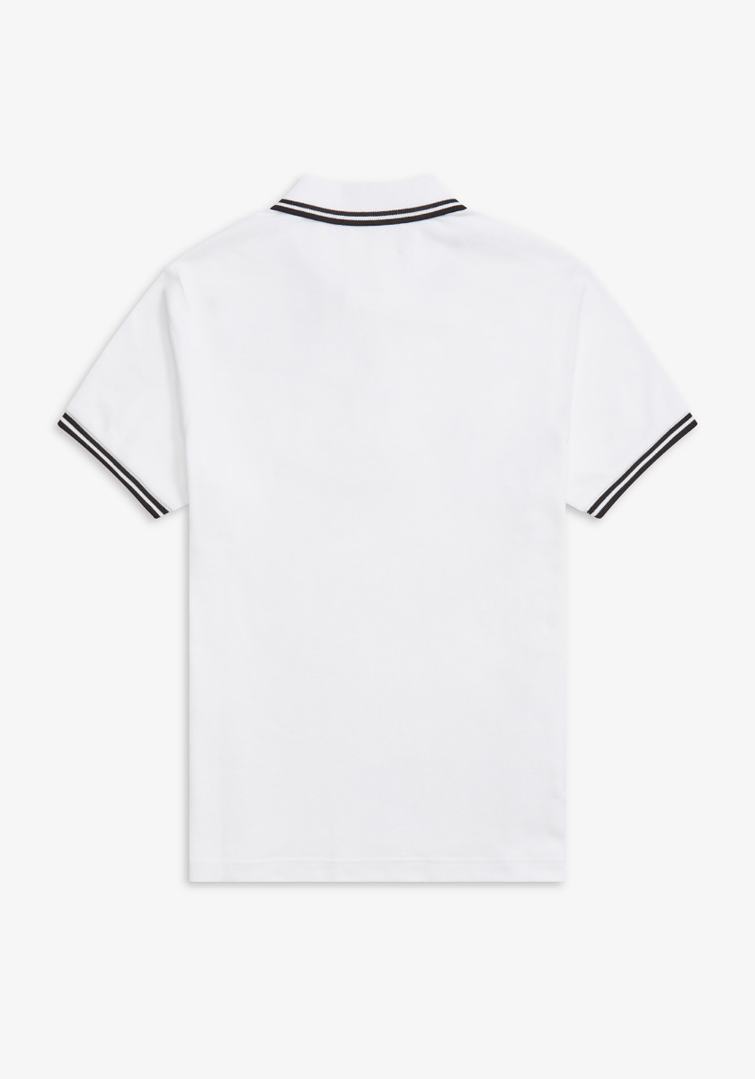 Fred Perry Amy Winehouse Heart Detail Piqué Shirt White-10