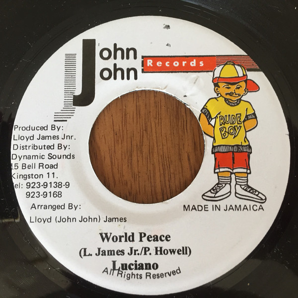 Luciano - World Peace / Version (7")