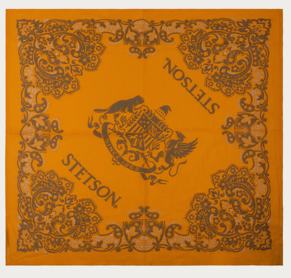 Stetson Paisley Bandana (Yellow)