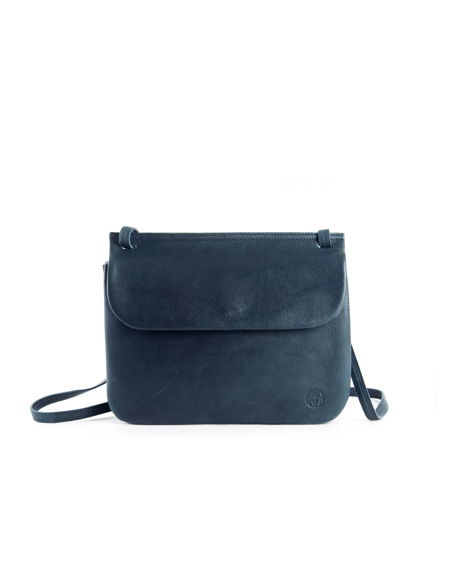 Chacoral smooth Shoulderbag triple Blue