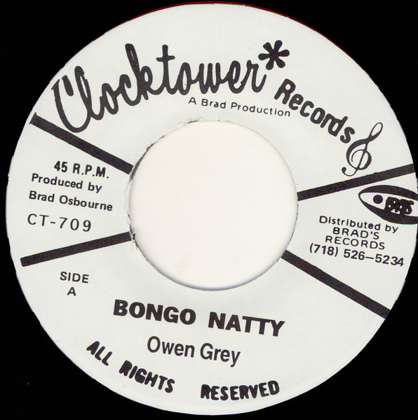Owen Gray - Bongo Natty / Natty Rhythm (7")