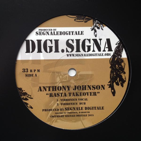 Anthony Johnson - Rasta Takeover (12")