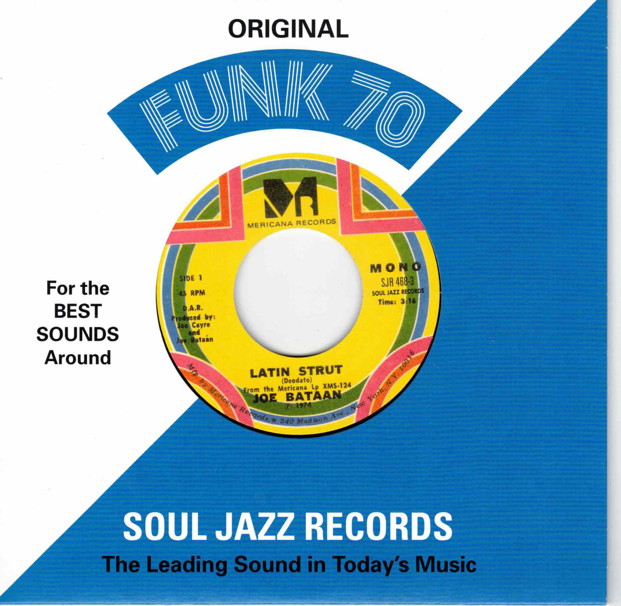 Joe Bataan - Latin Strut / Peace, Friendship And Solidarity (7'')