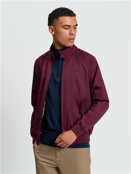 Ben Sherman Signature Harrington (Dark Wine)