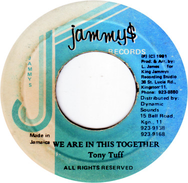 Tony Tuff - We Are In This Together / Version (7")