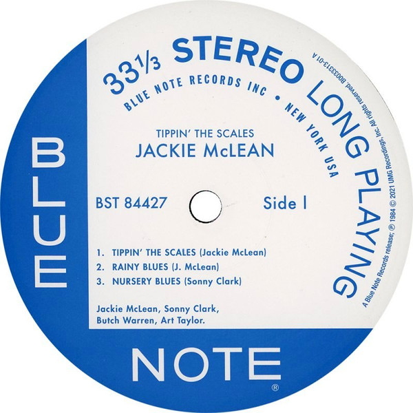 Jackie McLean – Tippin' The Scales (LP) 