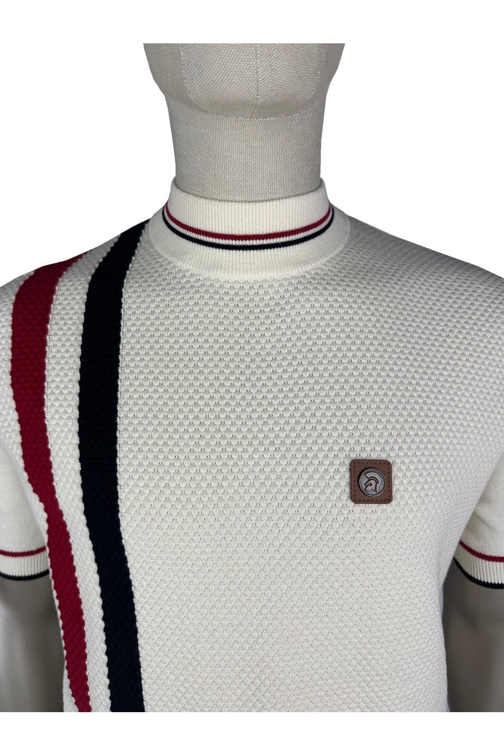 Trojan Racing Stripe Fine Gauge Turtle (Ecru) TR/9064