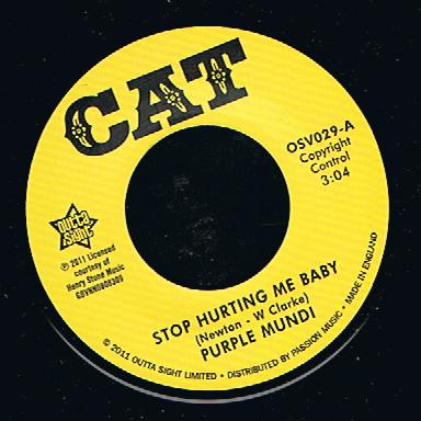 Purple Mundi - Stop Hurting Me Baby / Man From The Sky (7")