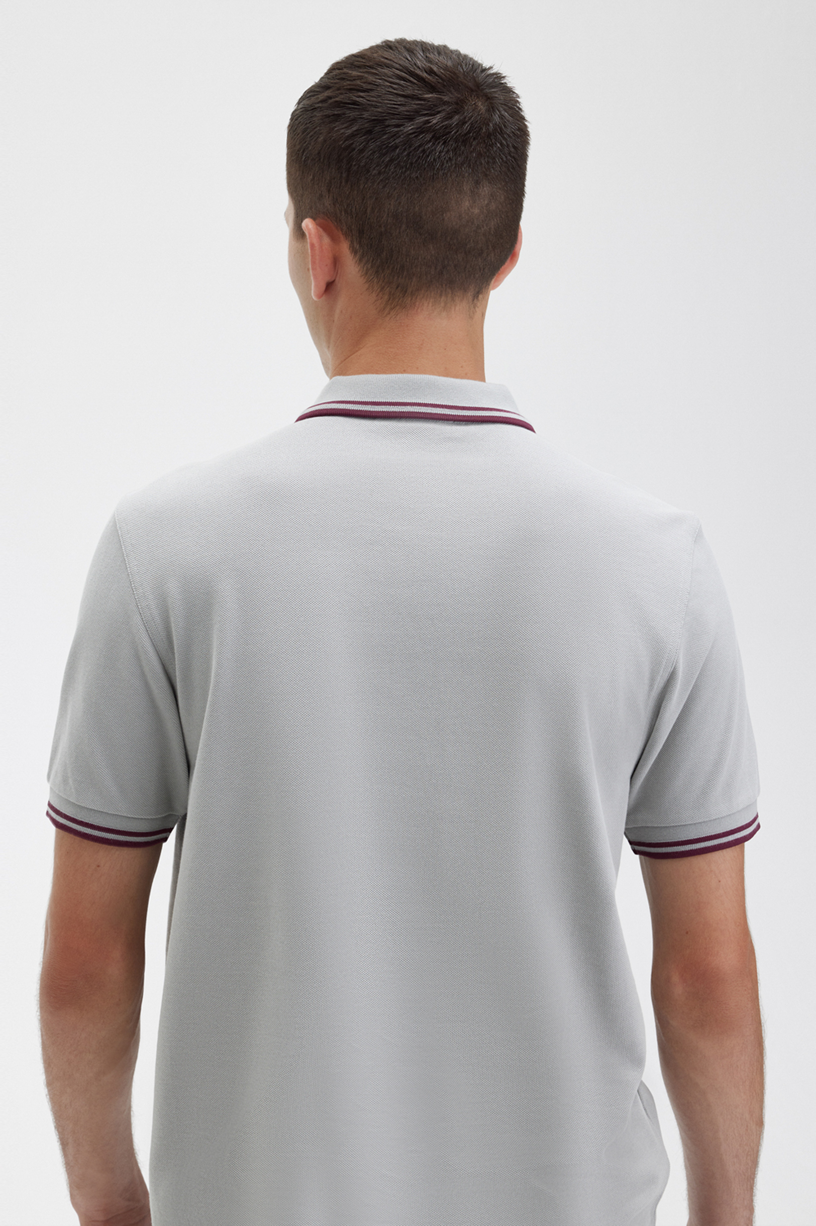 Fred Perry M3600 Twin Tipped Polo Shirt Limestone