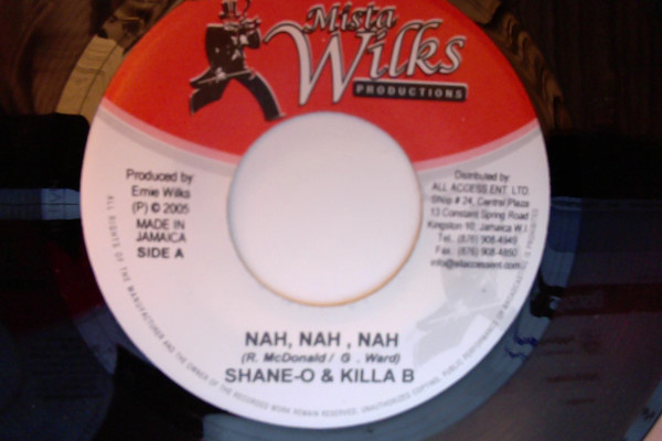 Shane-O & Killa B / Alaine – Nah, Nah, Nan / You Should Be Mine (7")