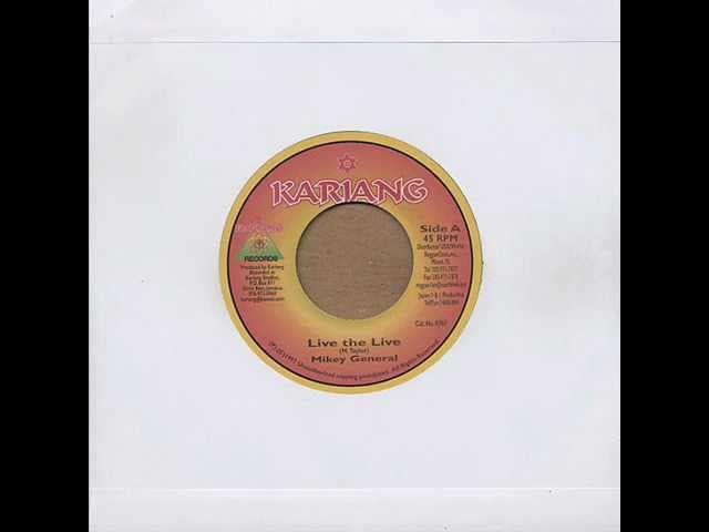 Mikey General – Live The Live / Version (7")         
