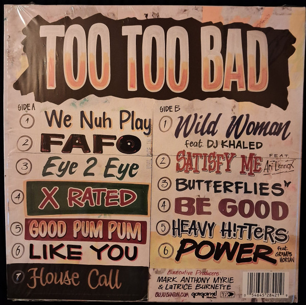 Buju Banton – Too Too Bad (LP)