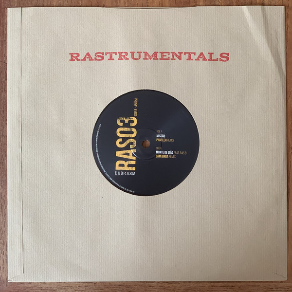 Dubkasm - Rastrumentals Remixes Part 2 (10")