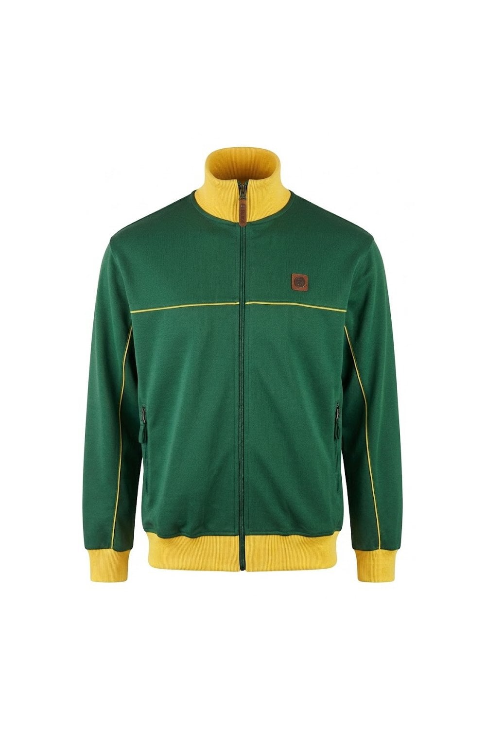 Trojan Piped Track Top (Green) TR/9104