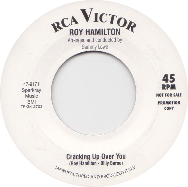 Roy Hamilton - Cracking Up Over You / The Metros - Since I Found My Baby (7")