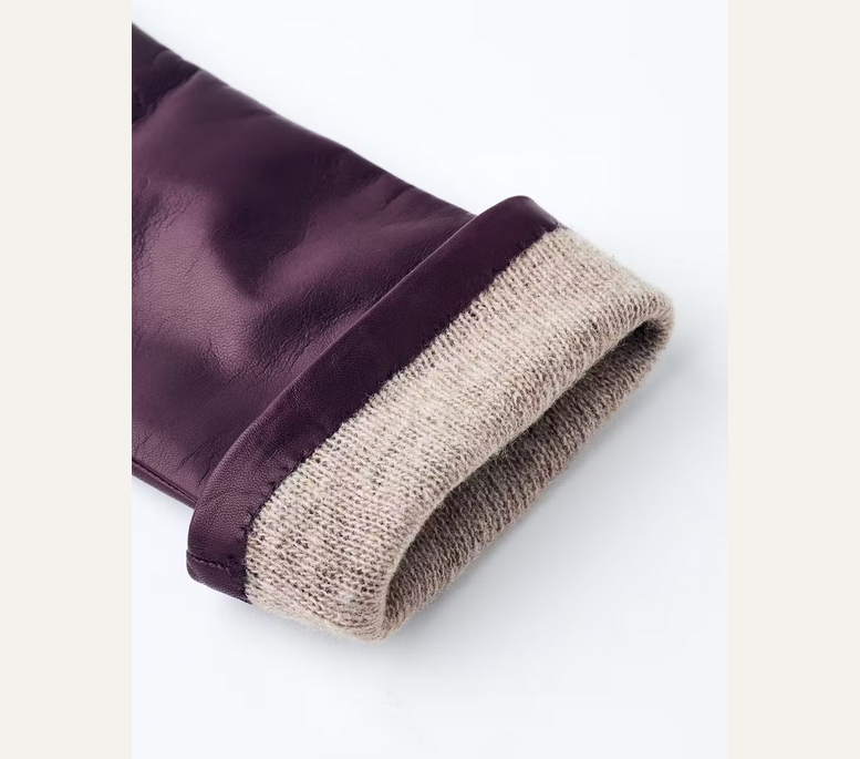 Hestra Handschuh Elisabeth Dark Plum