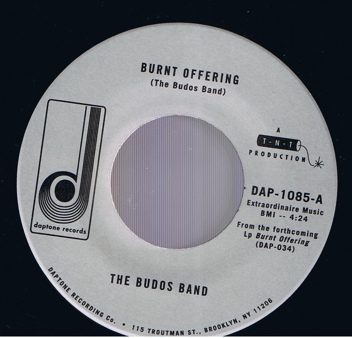 The Budos Band - Burnt Offering / The Budos Band - Seizure (7")