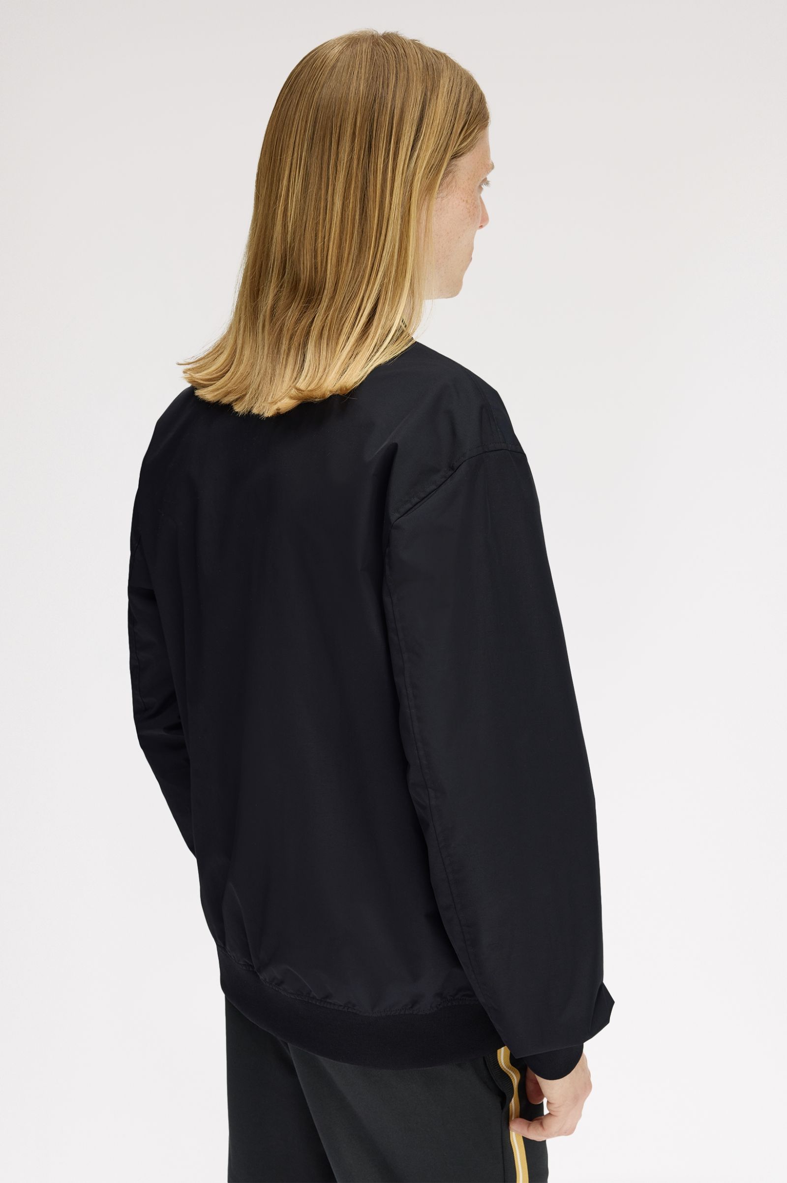 Fred Perry Brentham Bomber Jacket (Black)