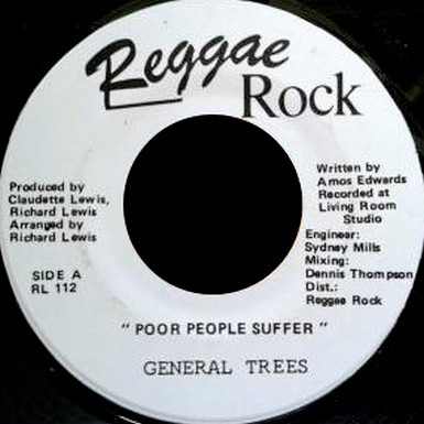 General Trees - Poor People Suffer / Glen Brown & Louie Rankin - King Selassie I (7")
