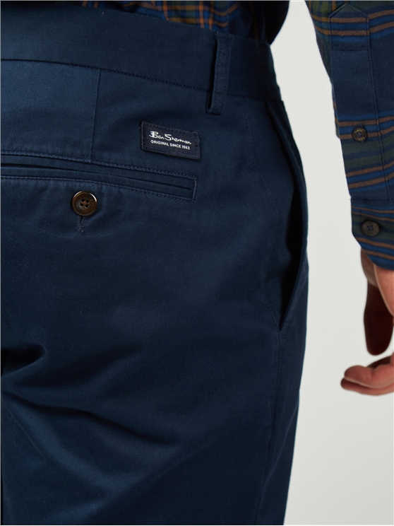 Ben Sherman Signature Stretch Chino in Darknavy 