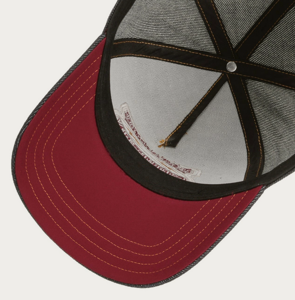Stetson Dark Denim Cap (Denim/Dark Blue)