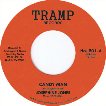 Josephine Jones - Candy Man / Raw Soul - Just Walk Funky (7")