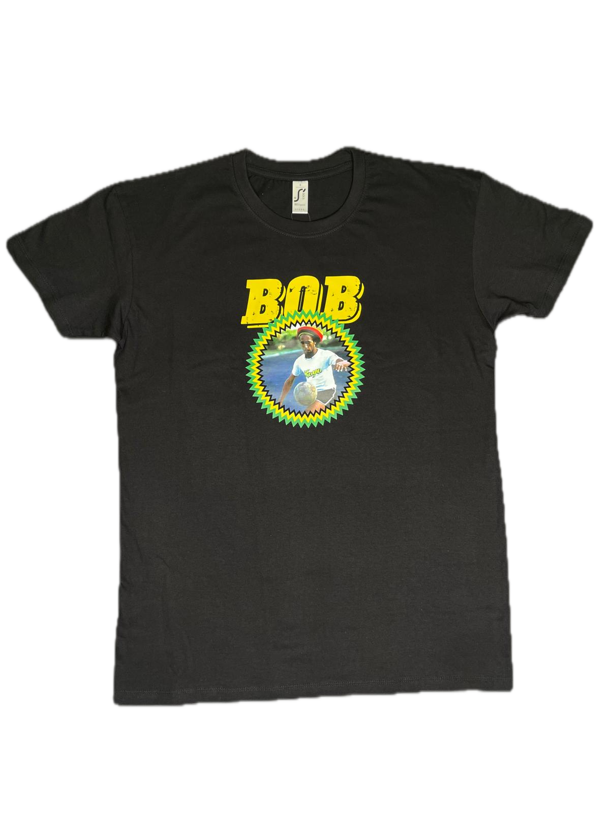 Selekta Bob Marley Football Shirt (Black)