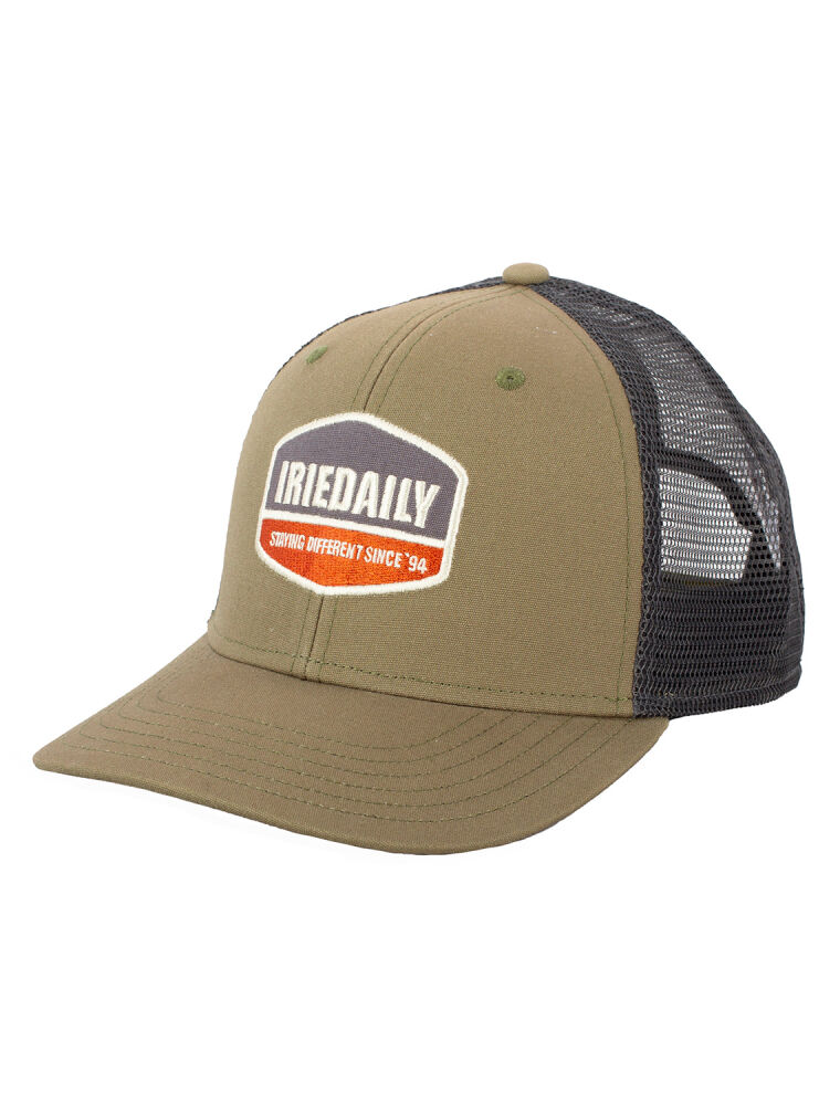 Iriedaily Different Meshcap in Olivegrey