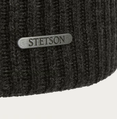 Stetson Parkman Knit Hat (Anthracite)