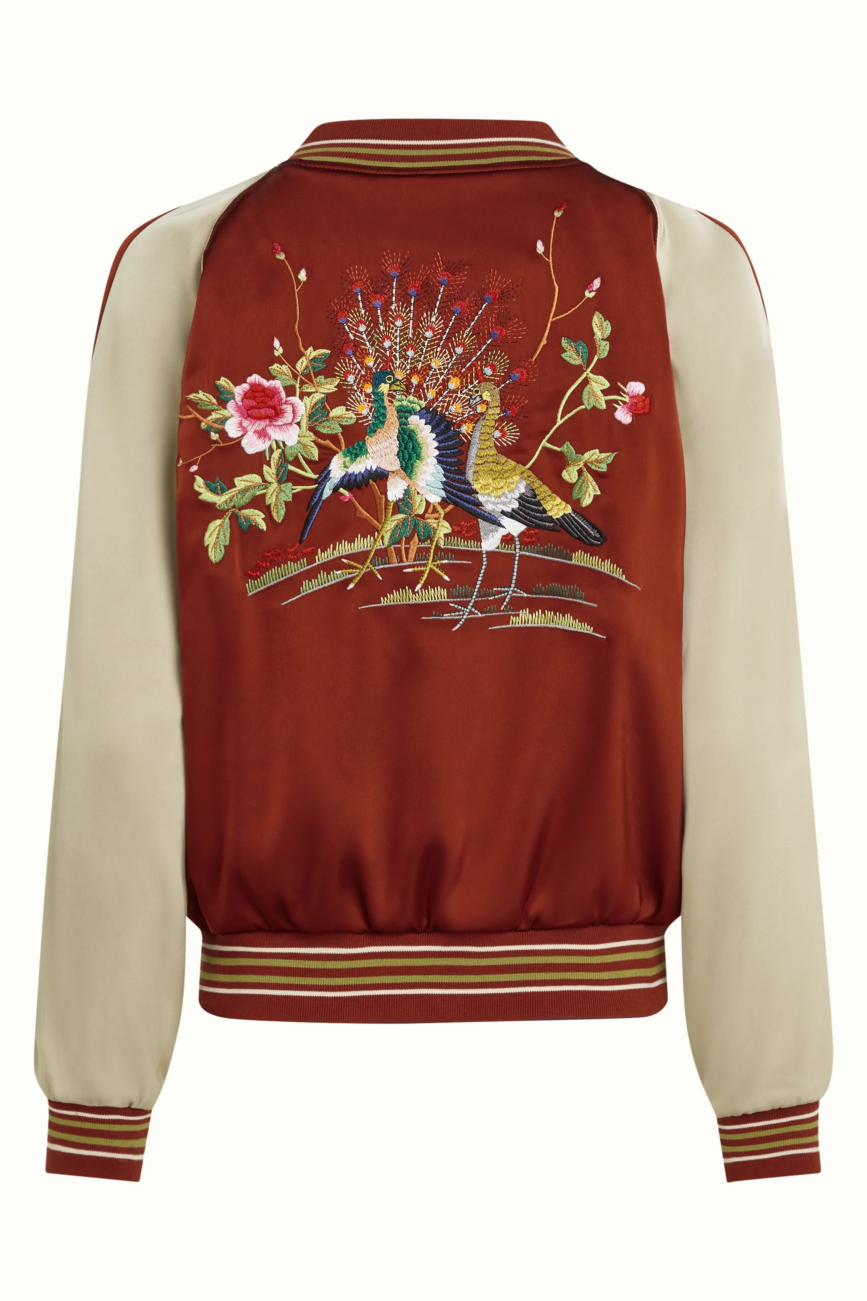 King Louie Bomber Jacket Pavonini (Rio Red)