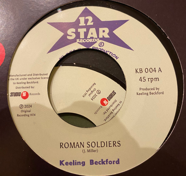 Keeling Beckford – Roman Soldiers  (7'')       
