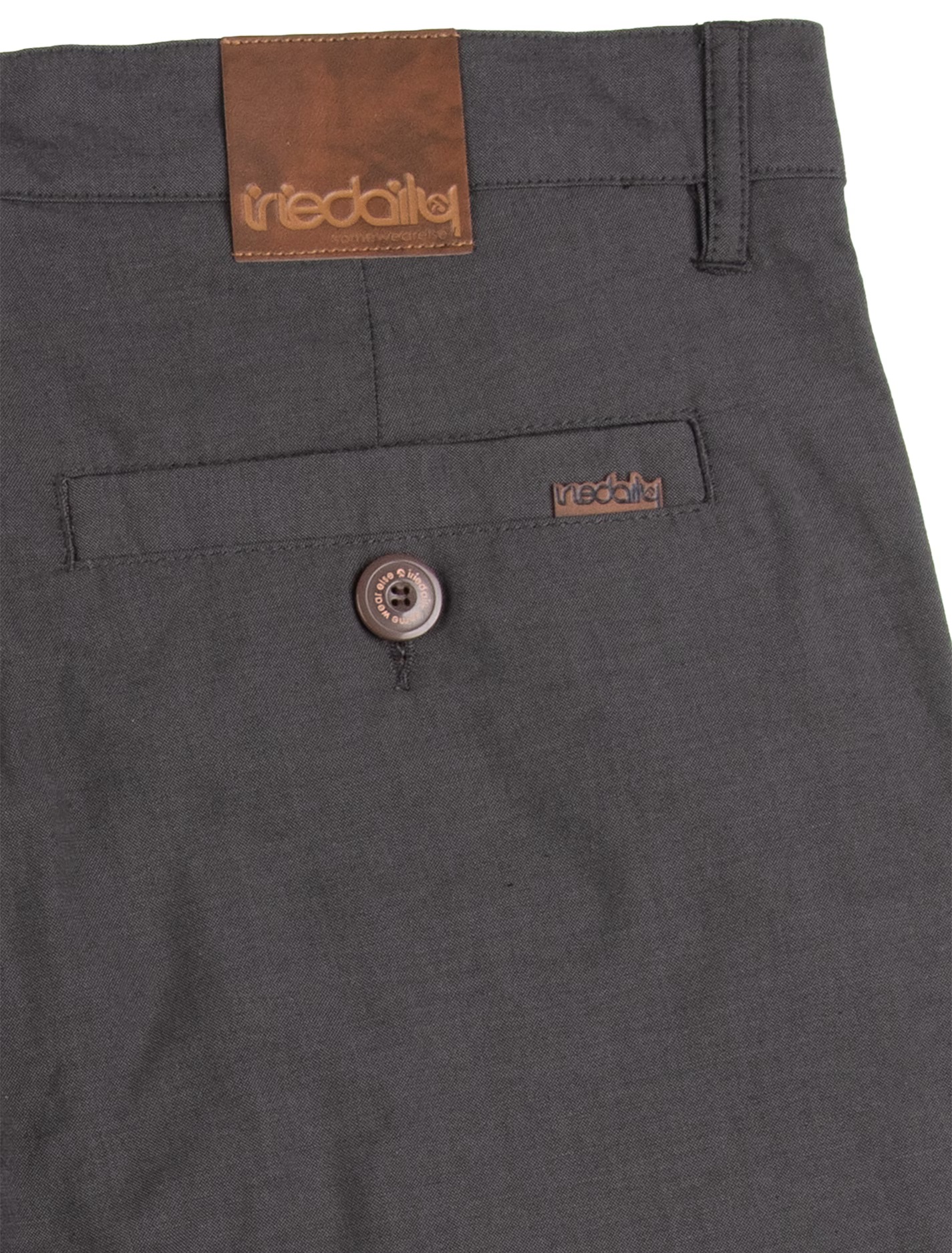 Iriedaily Golfer Chambray Short (Anthra Mel.)