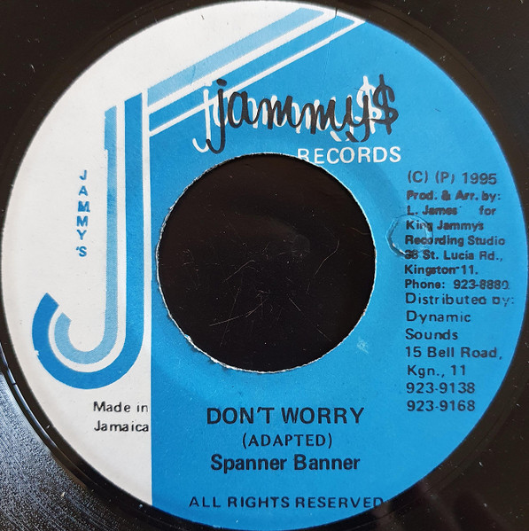 Spanner Banner – Don't Worry (7")